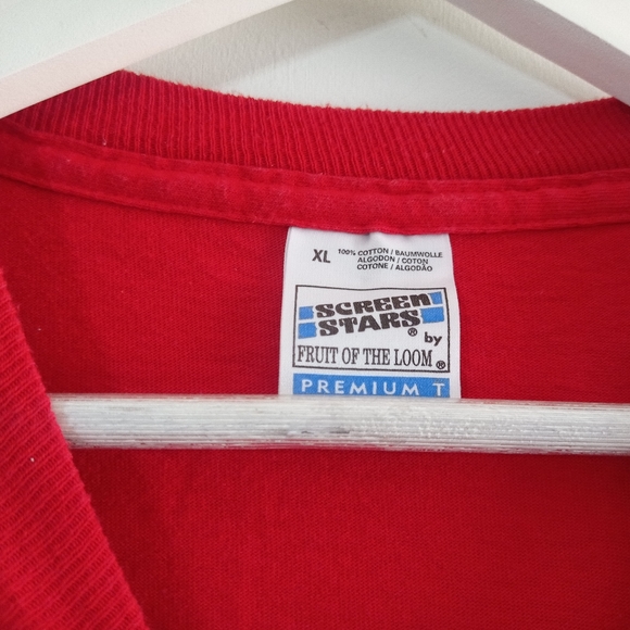 Vintage Euro 96 Coca Cola Single Stitch T Shirt - Size XL - Picture 5 of 5